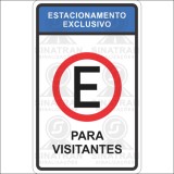 Estacionamento exclusivo - para visitantes